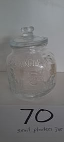 miniature  Planters peanut  8 sided jar