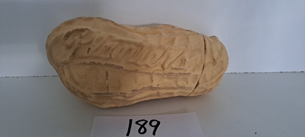 Planters Peanut 1/2 lb. paper mache peanut container
