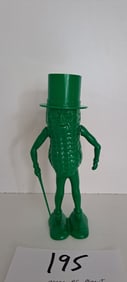 Mr. Peanut green plastic walker