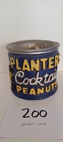 Planters Peanut ceramic crock