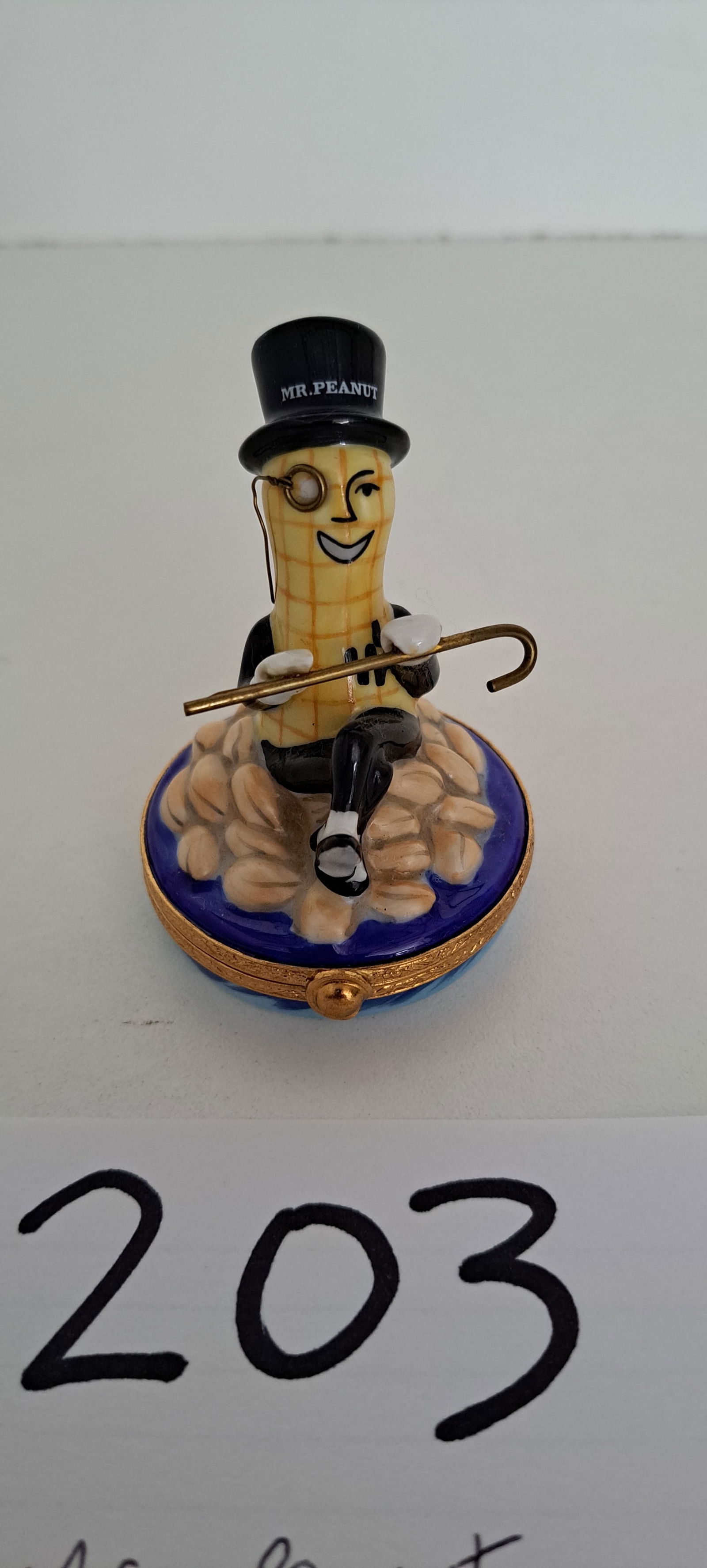 Mr. Peanut trinket box (1 of 4)