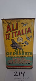 Planters D' Italia peanut oil tin