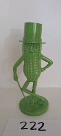Mr. Peanut lime green bank