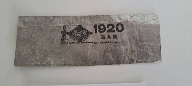 early Planters Peanut "1920 BAR" wrapper