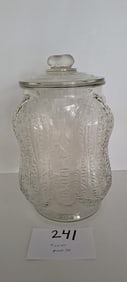 Planters Peanut glass counter jar