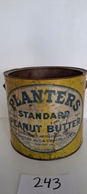 Planters Peanut 25 lb. peanut butter tin