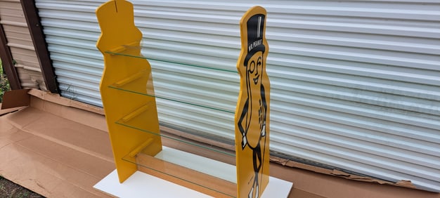 Mr. Peanut floor model display