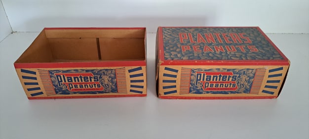 Planters Peanut cardboard display box