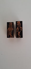(2) Mr. Peanut printers blocks