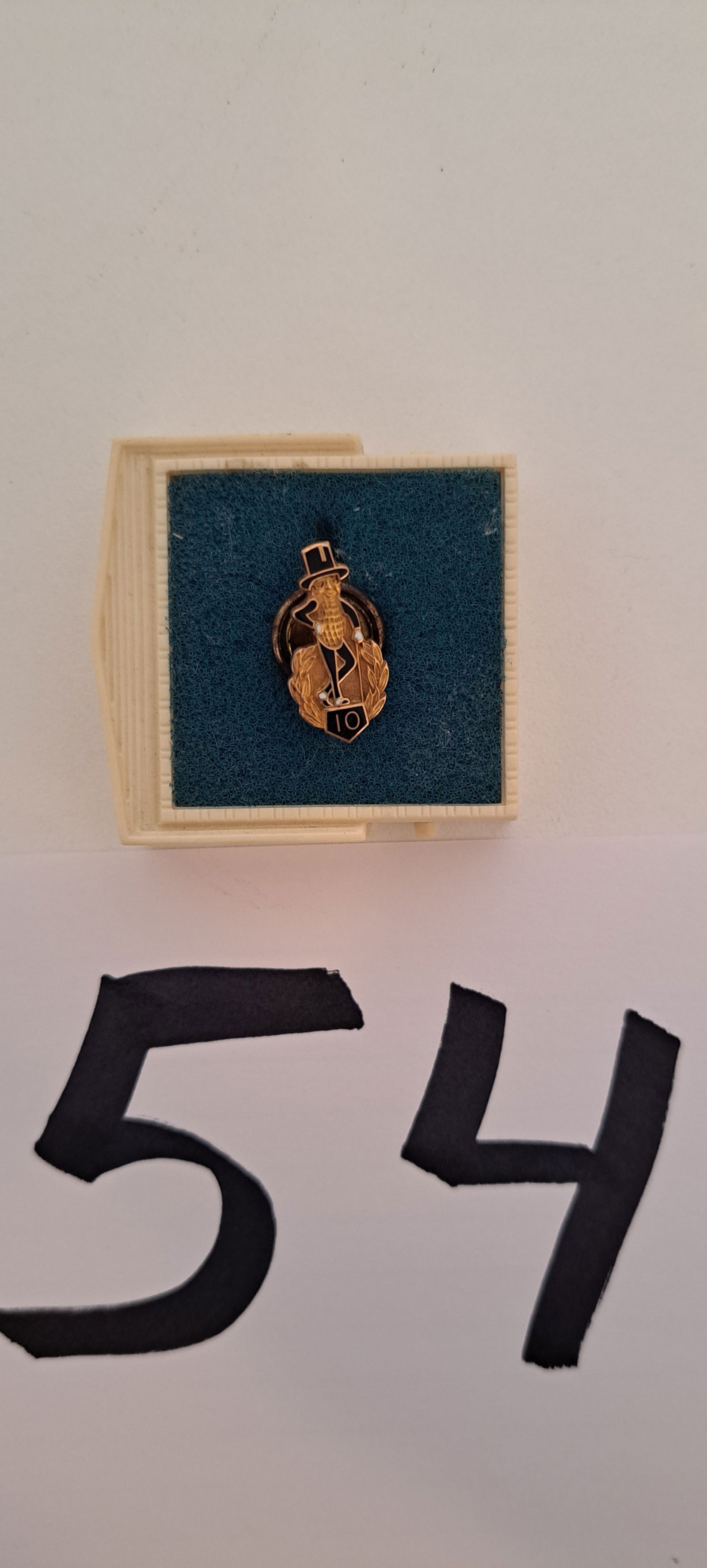 early Planters Peanut 10 year service pin (1 of 3)