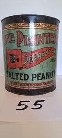 Planters Peanut 10lb. pennant brand tin