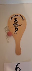 Mr. Peanut paddle ball game