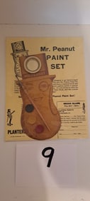 mr peanut paint set