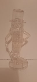 Mr. Peanut clear plastic bank