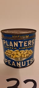 Planters Peanuts 1 lb. cocktail tin