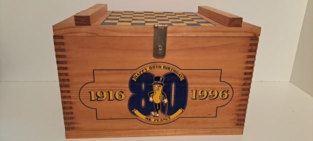 Planters Peanuts wooden box