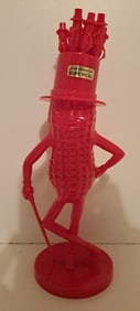 Mr. Peanut red  stirrer holder