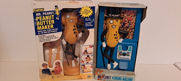 Mr. Peanut peanut butter maker and vending machine