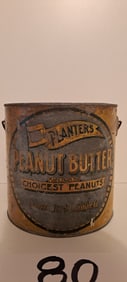 early Planters Peanuts 10 lb. peanut butter tin