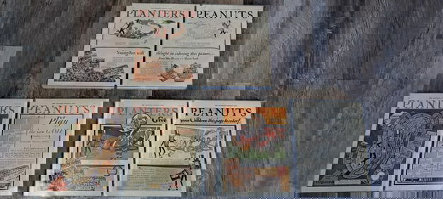 Planters Peanut Saturday Evening Post ads