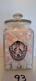 Planters Peanut  glass counter jar