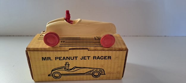 Mr. Peanut jet racer with box