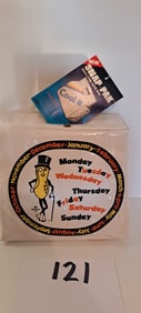 Mr. Peanut vinyl cooler bag
