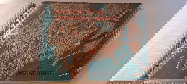 (17) Planters Peanut paint/learning books