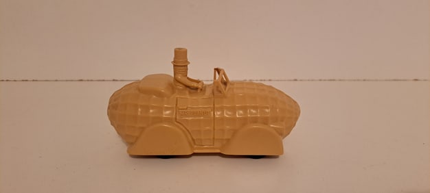 Planters tan peanut shaped car