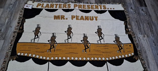 large Mr. Peanut "throw"