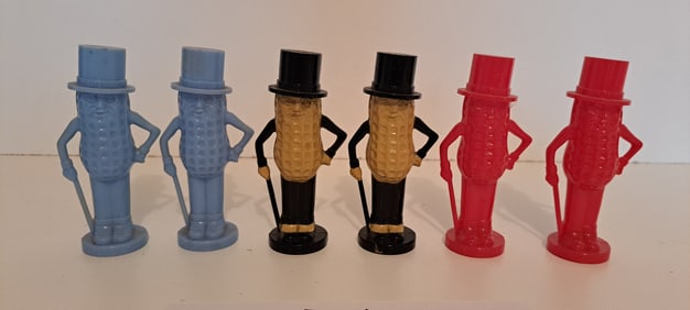 Mr. Peanut salt and pepper shaker (3) sets