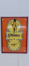 Planters peanut wall clock