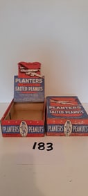 Planters Peanuts die-cut display box