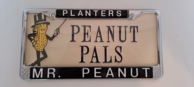 Planters Peanut / Peanut Pals license plate