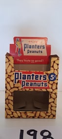 Planters Peanut die-cut display box
