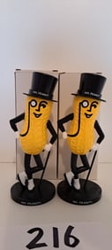 2 Mr. Peanut banks