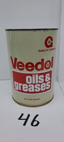VEEDOL 5 lb. grease can (full)