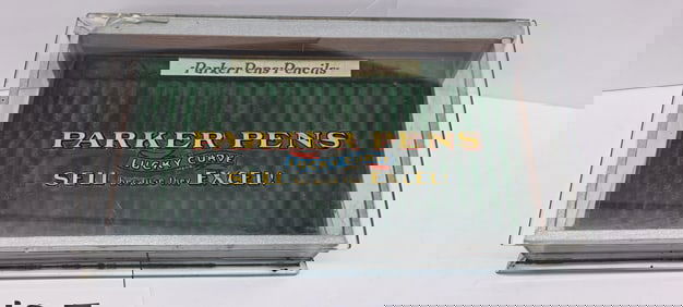 Parker Pens display case