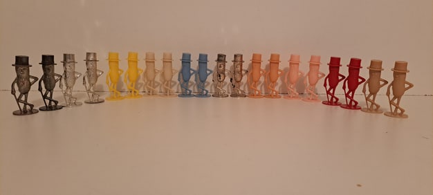 (10) sets, Mr. Peanut S&P sets