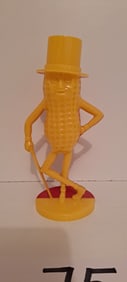 Mr. Peanut yellow and red bank