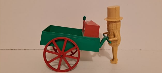 Mr. Peanut vendor cart