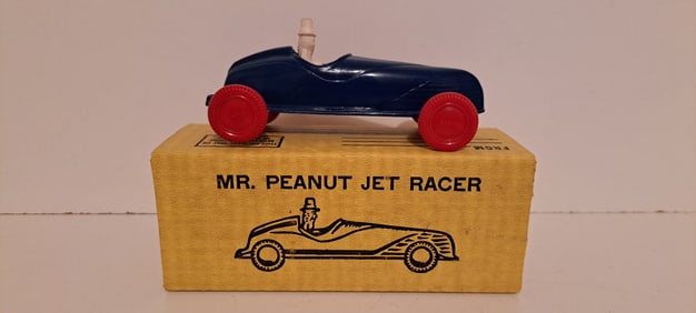 Mr. Peanut jet racer with box