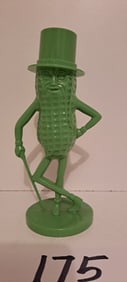 Mr. Peanut lime green bank
