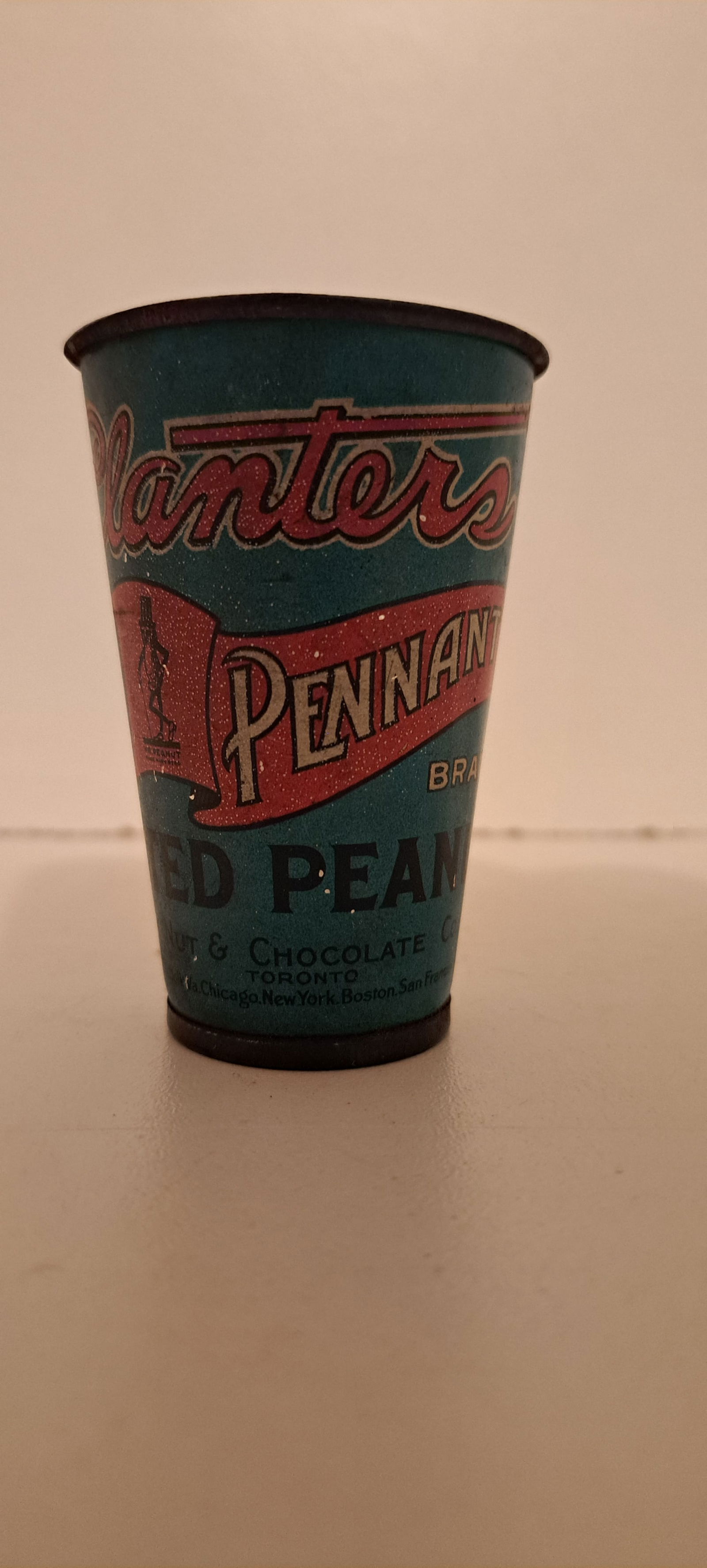 Planters Peanut Canadian 5 cent tin scoop (1 of 6)