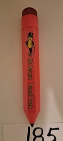 pink Mr. Peanut pencil case