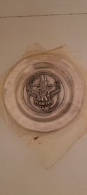 Planters Peanut pewter plate