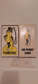 Mr. Peanut radio in box