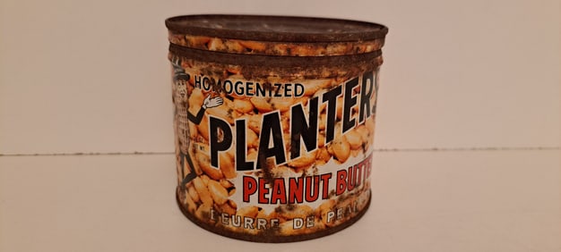 Planters Peanut Canadian peanut butter tin