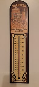 Planters Peanut wooden thermometer