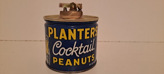 Planters Peanut cocktail tin lighter
